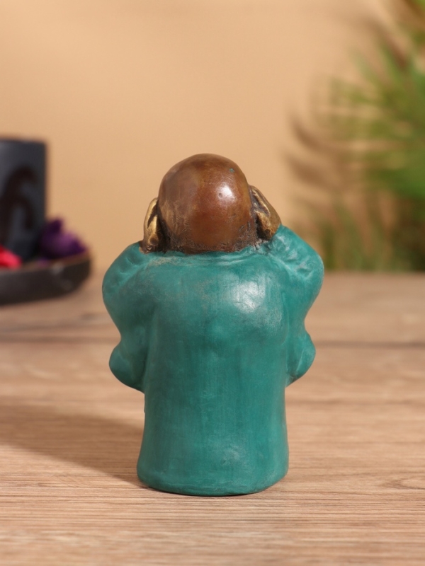 Сувенир бронза "Монах" 5х4х8 см