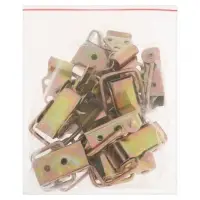 Замок защелка на ящик ТУНДРА, 3.5 см, оцинкованная