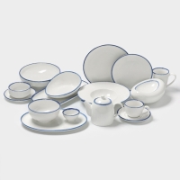 Кружка "Blue Lagoon" Magistro 350мл, 12,8х9х10,8, цвет белый, синий