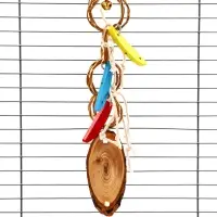 Игрушка для птиц "Фантазия" микс цветов