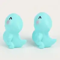 Миниатюра кукольная &laquo;Зевающий дракон&raquo;, набор 2 шт., размер 1 шт. &mdash; 2,7 &times; 1,8 см