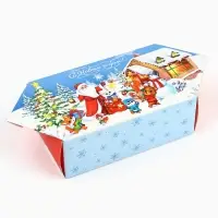Складная новогодняя коробка-конфета &laquo;Чудес и волшебства&raquo;, 9.3 х 14.6 х 5.3 см