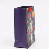 Пакет подарочный &laquo;Космос&raquo;, S 12 &times; 15 &times; 5,5 см