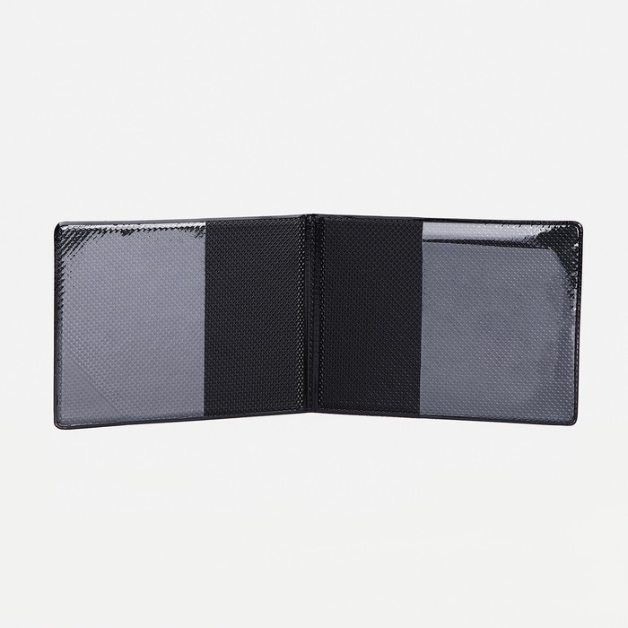 Обложка для студенческого билета, цвет чёрный/белый