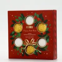 URAL LAB Винтер Мэлоди Набор бурлящих шаров, 6х40 гр, красный