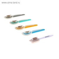 Щетка ТРОЙНАЯ для замши и нубука в уп. ШТРИХ  НД   ОСНОВНОЙ УХОД