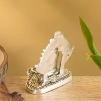 Подставка под благовония "Ганеша в храме" алюминий 6,5х7,5х8,5 см