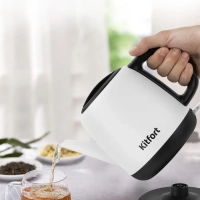 Чайник электрический маленький КТ-6112 - 1 л