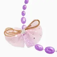 Бусы детские Выбражулька &laquo;Бант&raquo;, граненые бусины, 40 см, цвет сиреневый