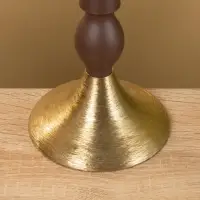 Подсвечник на 1 свечу "Шоколад" 10,5х10,5х25 см