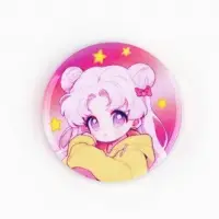 Значок металлический закатной &laquo;Милые анимешки&raquo;, d=2.5 cм, МИКС