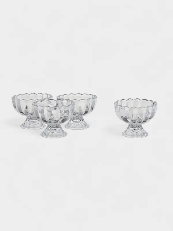 Набор креманок "Забота" 4 шт, 38х9,5х7,5 см