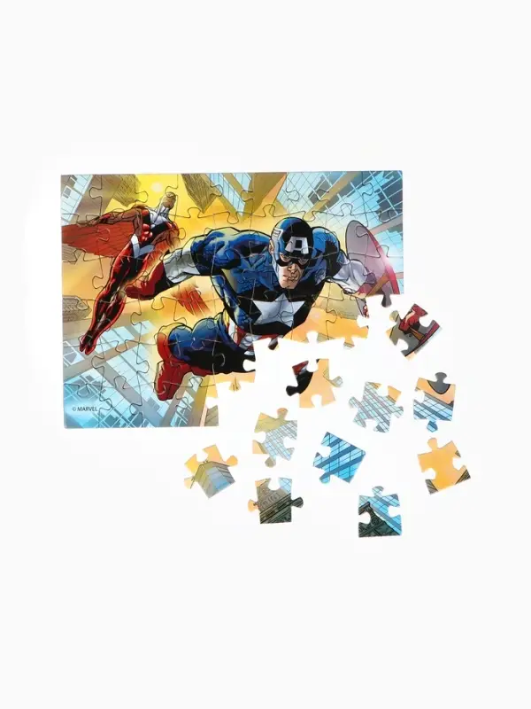 Пазлы детские для мальчиков &laquo;Мстители&raquo;, набор 10в1, 54 детали в каждом