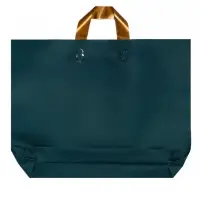 Пакет с петлевой ручкой зеленый 45 х 35 х 8 см 80 мкм