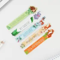 Закладки фигурные, картонные 5 шт. &laquo;Звери&raquo;