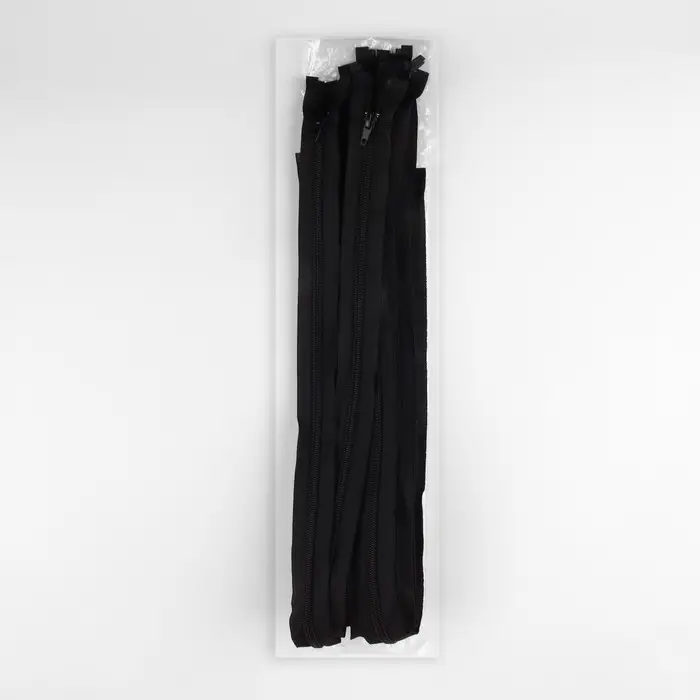 Молния &laquo;Спираль&raquo;, №7, разъёмная, замок автомат, 80 см, чёрная