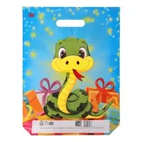 Пакет &laquo;Символ 2025&raquo;, полиэтиленовый с вырубной ручкой, л 40&times;31 см