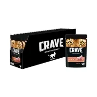 Влажный корм Crave для кошек, пауч курица в желе 70г