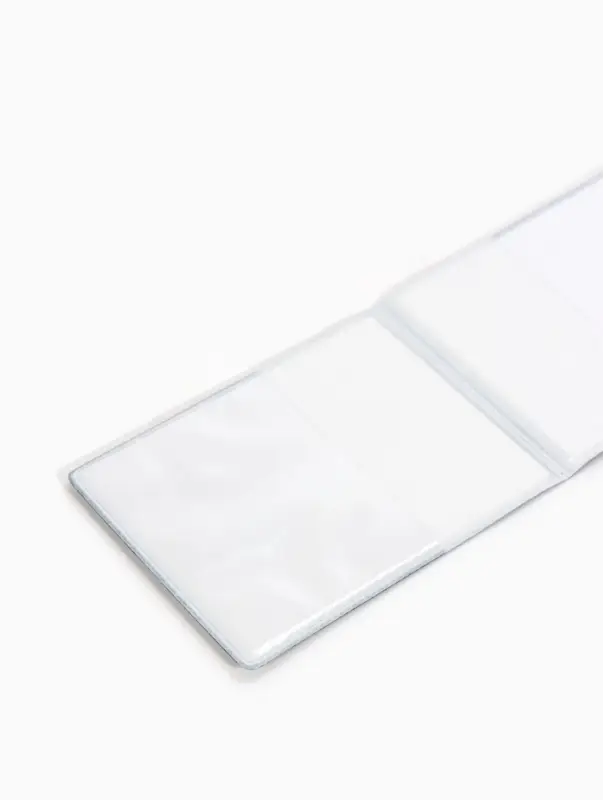 Обложка Удостоверение 11*0,3*8 см, Иск кожа, тисн. золото, черный