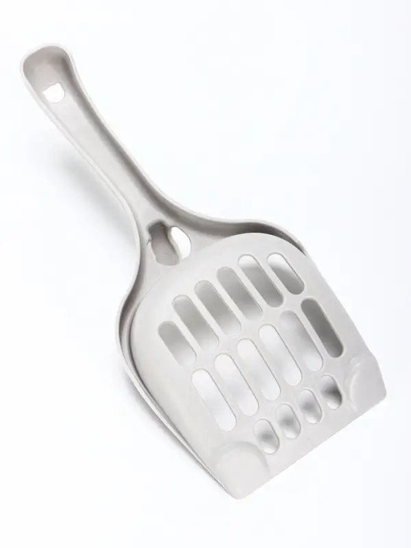 Совок для кошачьего туалета 22.5 х 10 х 5 с, Soft-touch , смоки