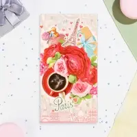 Конверт для денег PARIS 18.5&times;8.5 см