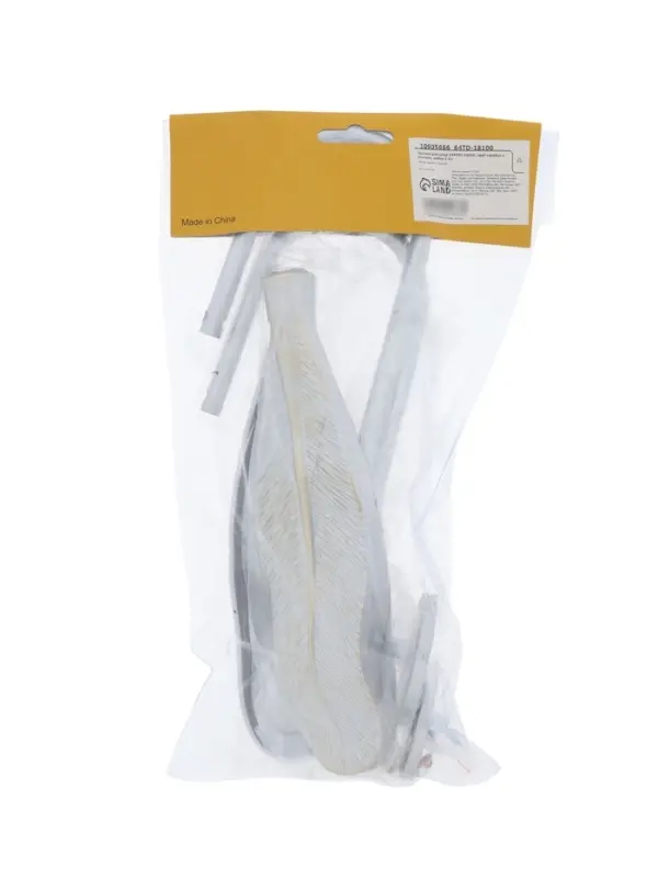 Крючок для штор CAPPIO KS040, цвет серебро с золотом, набор 2 шт