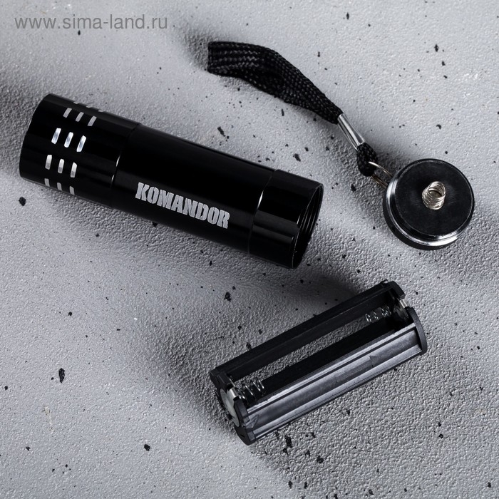 Кружка туристическая с фонариком &laquo;100% мужик&raquo;, 175 мл