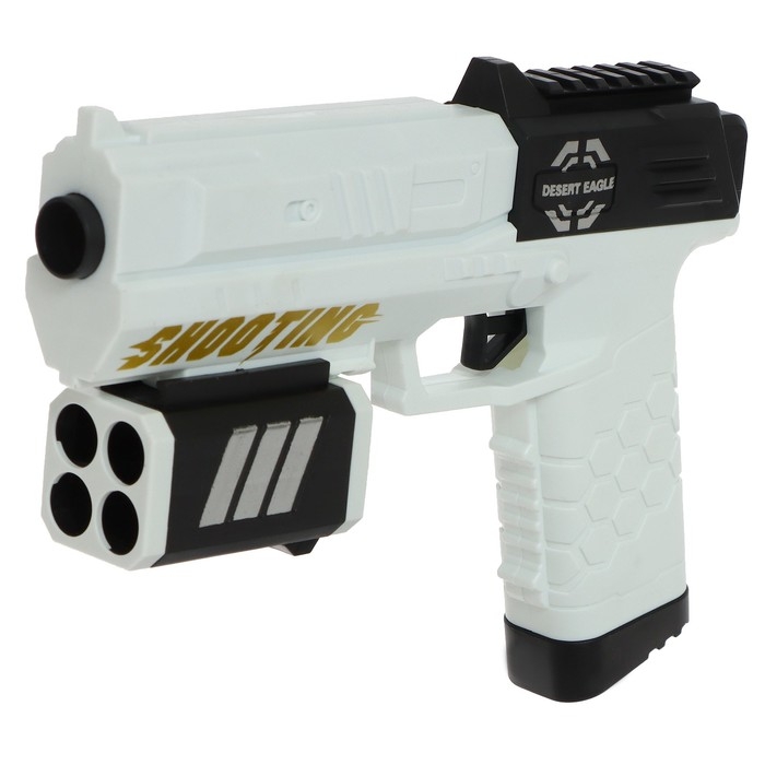 Пистолет &laquo;Гекко&raquo;, стреляет мягкими пулями, МИКС