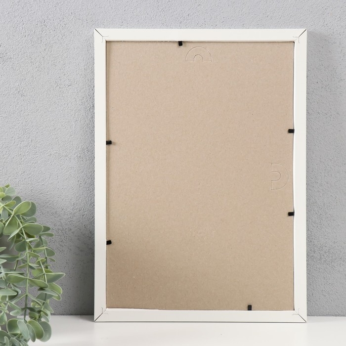 Фоторамка МДФ (100) 21х30 см, цвет белый