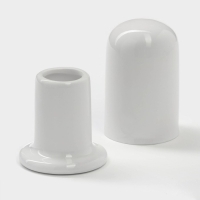 Подставка фарфоровая под зубочистки Magistro &laquo;Бланш&raquo;, d=5 см, цвет белый