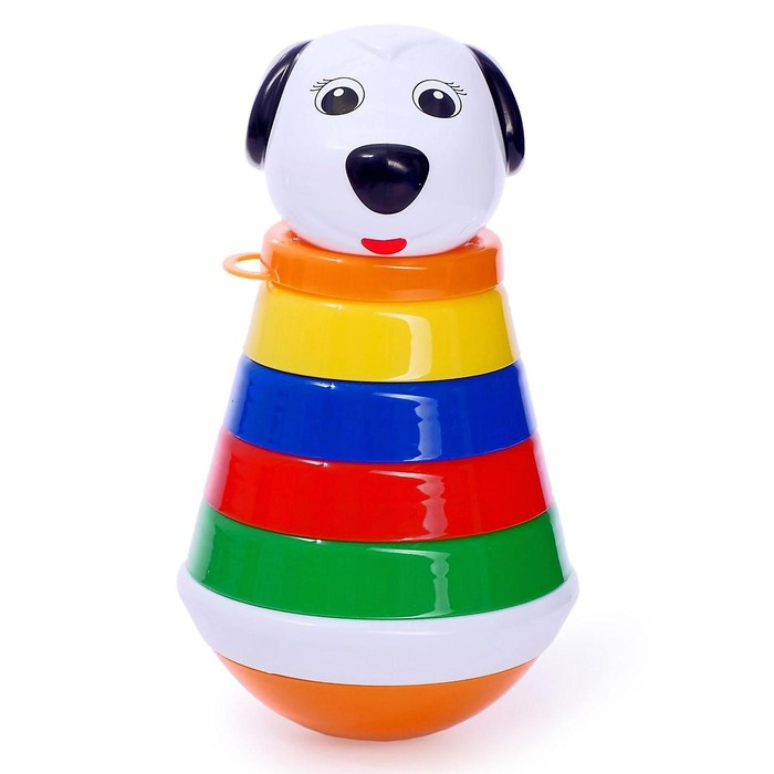 Пирамидка малая &laquo;Неваляшка&raquo;, МИКС