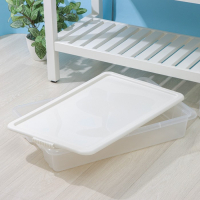 Контейнер для хранения с крышкой Porter, 18 л, 66&times;42&times;12 см, цвет слоновая кость