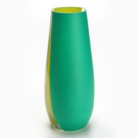 Ваза для цветов &laquo;Геометрия&raquo; стеклянная, 26 см, 1,7 л.