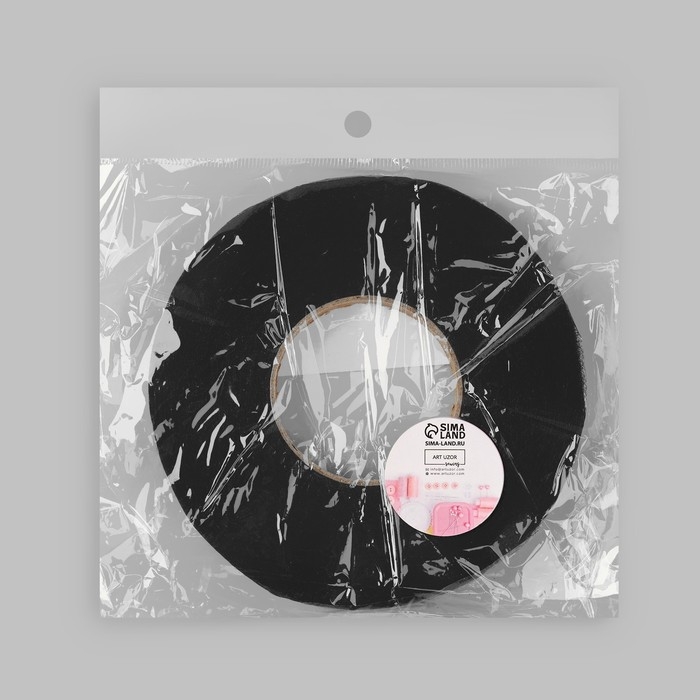 Паутинка клеевая, 20 мм, 73 &plusmn; 1 м, цвет чёрный