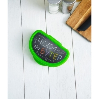 Бутербродница &laquo;Чехол на бутер&raquo;, 400 мл, цвет салатовый