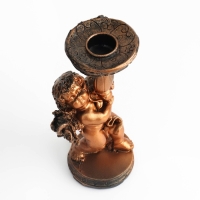 Подсвечник "Ангелочек", на одну свечу, 12.5 х 6 см