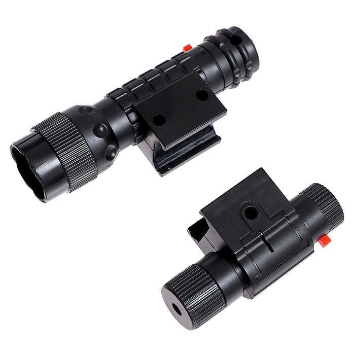 Детское оружие Автомат пневматический &laquo;М4А4&raquo;, с лазером и фонариком