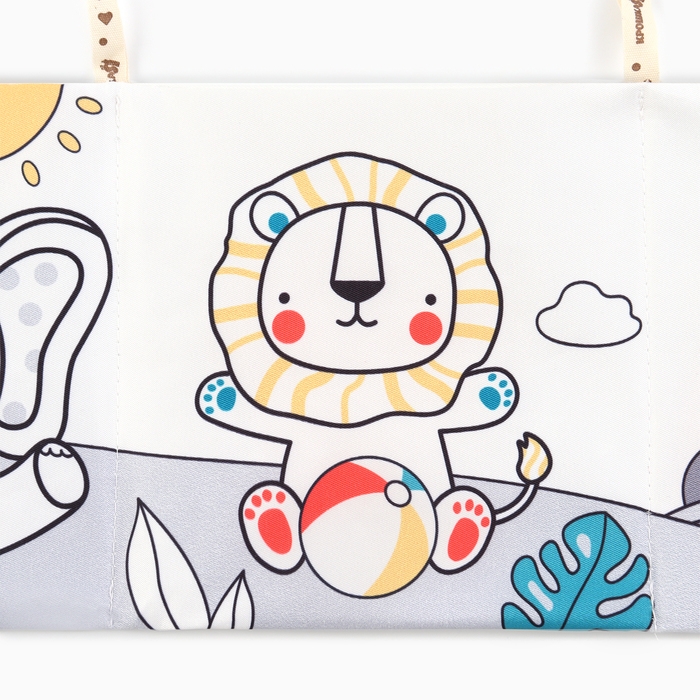 Бортик на кроватку &laquo;Baby time&raquo; 14х70 см, Крошка Я