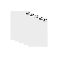 Набор ватманов чертёжных А2, 160 г/м&sup2;, 5 листов