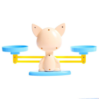 Развивающий набор &laquo;Умные весы&raquo;, котик, по методике Монтессори