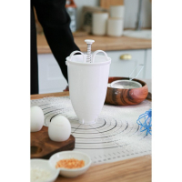 Форма для пончиков Доляна, 10&times;19 см, цвет белый