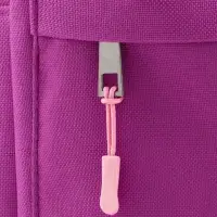 Пуллер для молнии, 2.5 см, 6&times;0.8 см, 10 шт., розовый