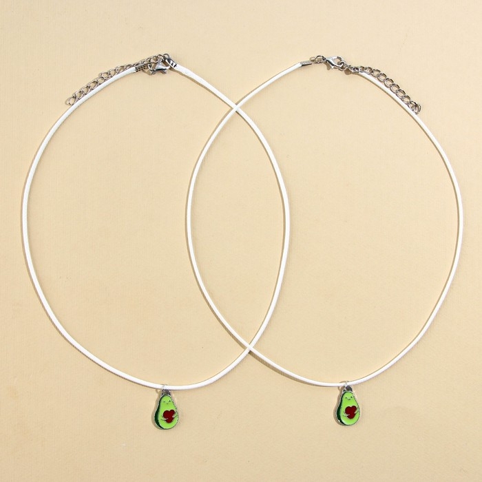 Кулоны неразлучники &laquo;Мы с тобой идеальная пара&raquo;, длина 50 см