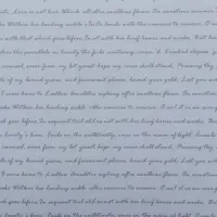 Пленка для цветов &laquo;Послание&raquo;, белый, 58 см &times; 58 см