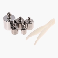 Весы лабораторные, с набором гирь 100 г.