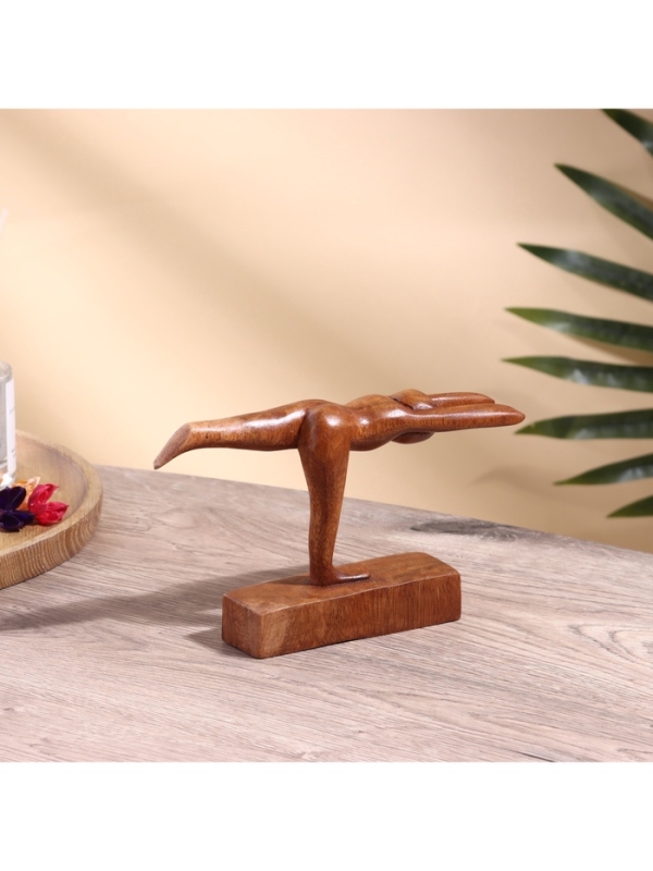 Сувенир "Растяжка" дерево суар, 12х4х12 см