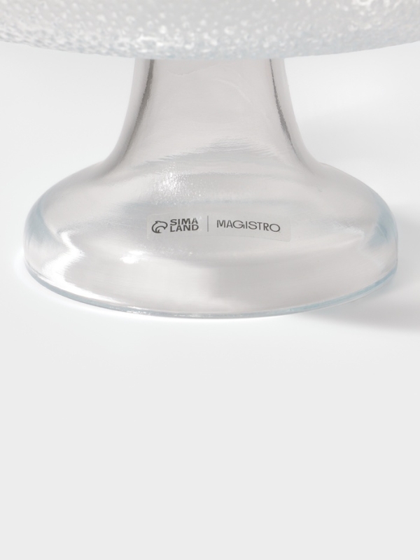 Ваза для фруктов "Lovinza" 24 см, цвет прозрачный