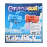 Генератор мыльных пузырей &laquo;Пистолет&raquo;, световые эффекты, работает от батареек, красный