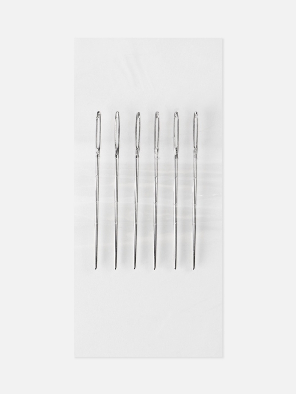 Набор игл для вышивания №120-154  d0,95мм L40мм (наб 6шт цена за наб) сталь TR