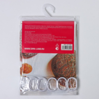 Штора для ванной Доляна &laquo;Галька&raquo;, 180&times;180 см, EVA